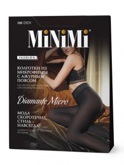 DIAMANTE MICRO 100 (60/1)(кружев. пояс микрофибра)!