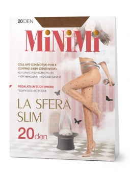 LA SFERA SLIM 20 (колготки в средний горошек)!