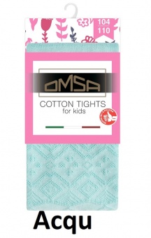 OMSA kids Collant 12A12-1 с жаккардовым рисунком