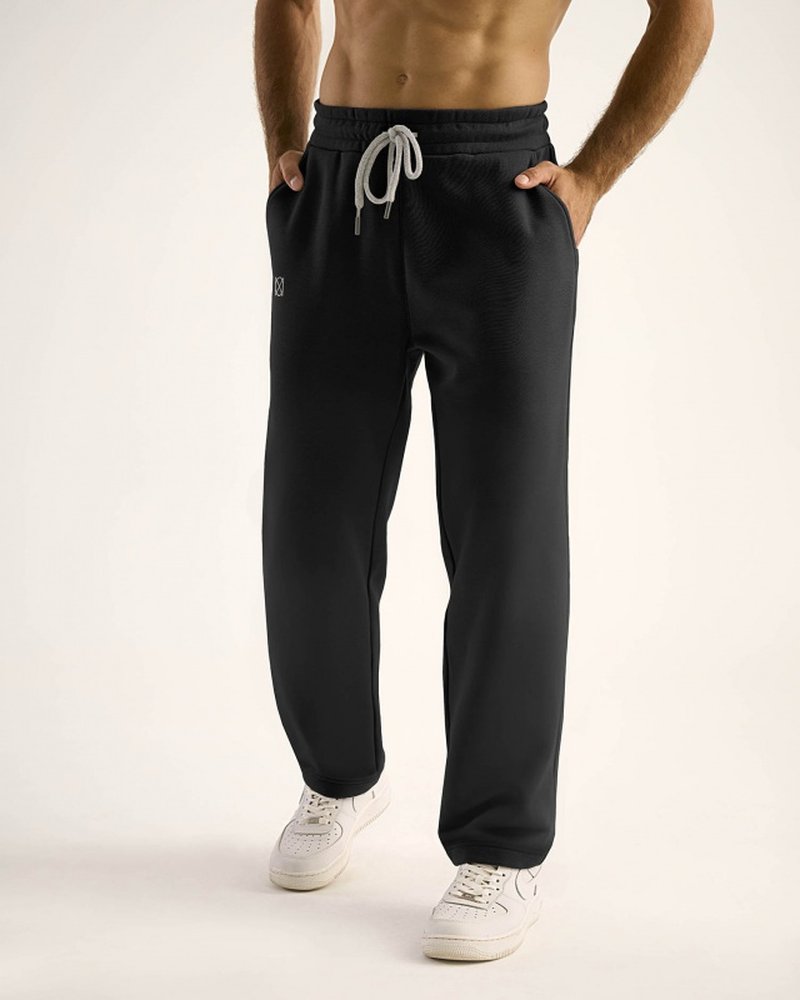 OXO-3869-324 Брюки муж. мод.  32 ЧЗ WINTER HEAT барашек прямые хл 50%; пэ 50% 320г/м2